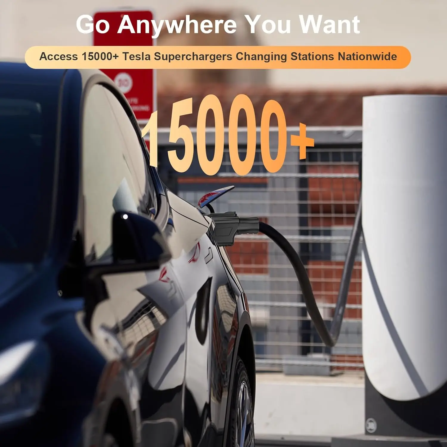 NACS to CCS1 Adapter 500A EV Charger Adapter for All Ford EVs Charging Stations Supercharger Adapter to Ccs 1 Adapter