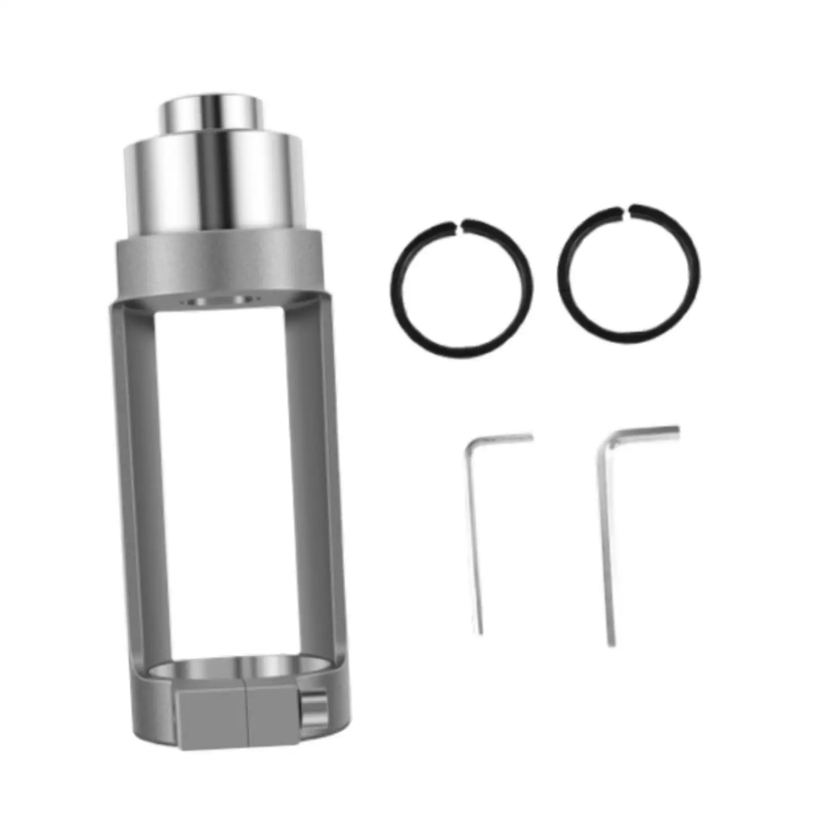 Square Hole Drill Bit Adapter with Washers and Wrenches Mortising Attachment