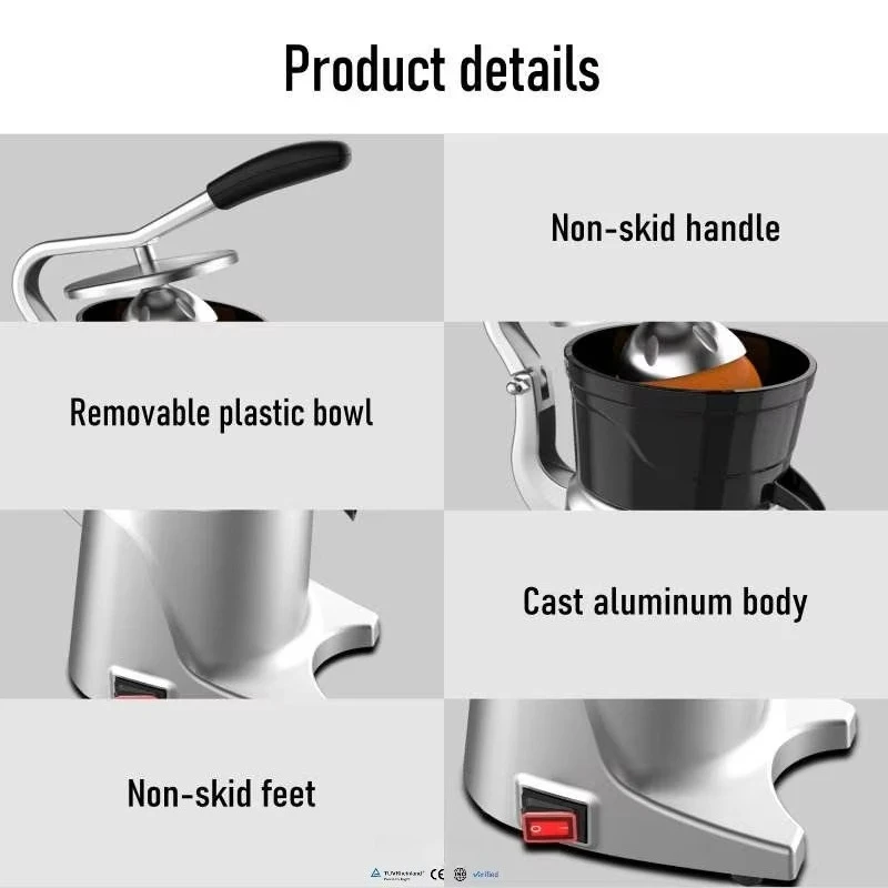 Kitchen Appliance Blender and Juicer Fresh Orange Mulberry Calamansi Citrus Juicing Press Juicer Machine view 5