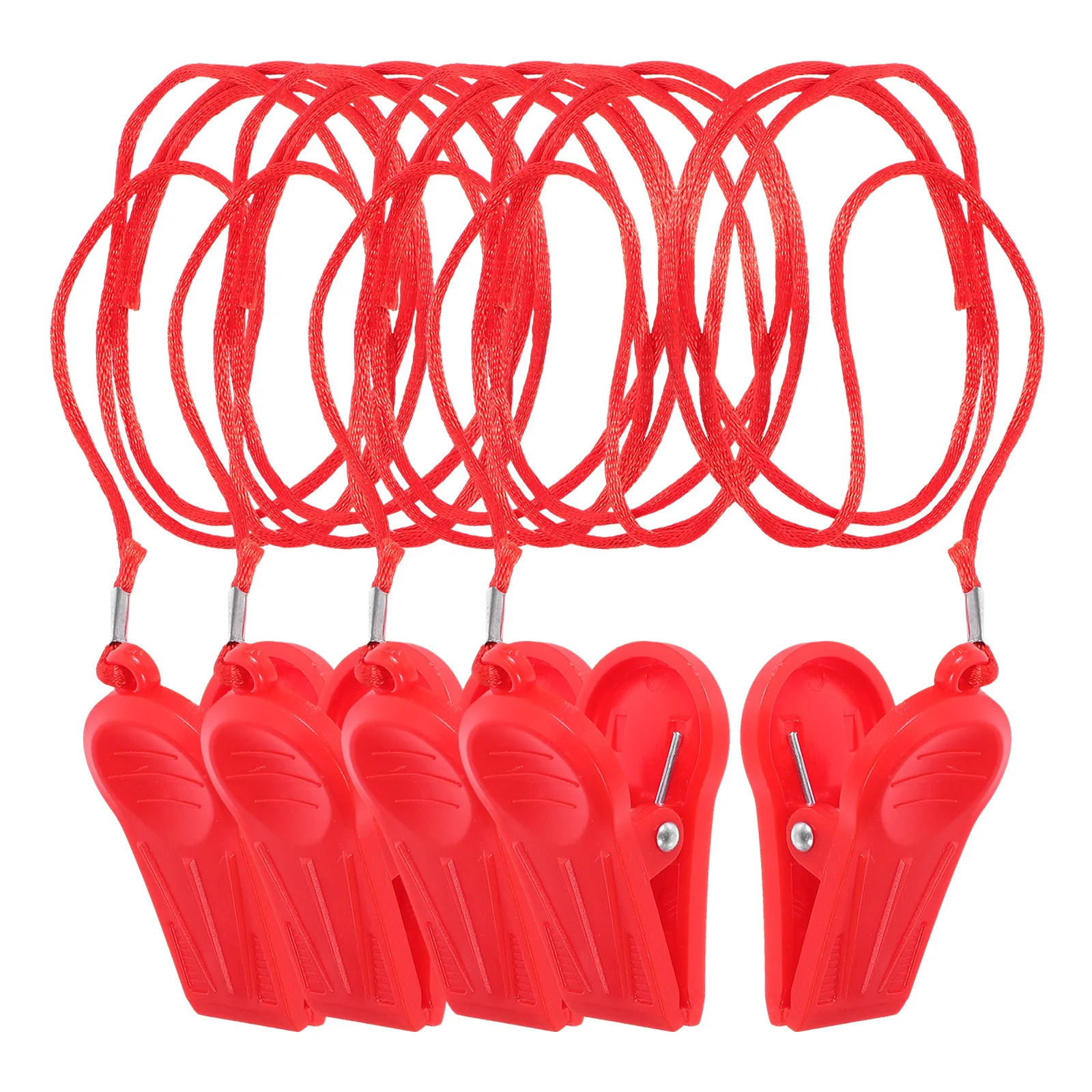 5Pcs Treadmill Safety Emergency Stop Key Replacement Clips Quick Release for Running Machines Fitness Equipment Accessories