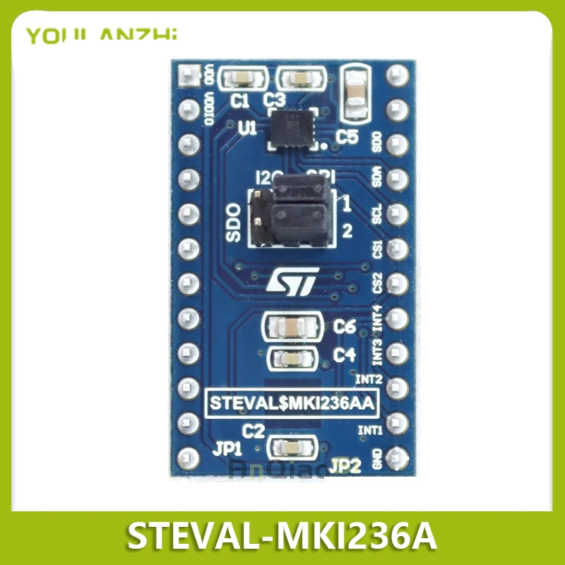 تم تطوير STEVAL-MKI236A على الرف مستشعر جيروسكوب التسارع ASM330LHB MEMS احترافي