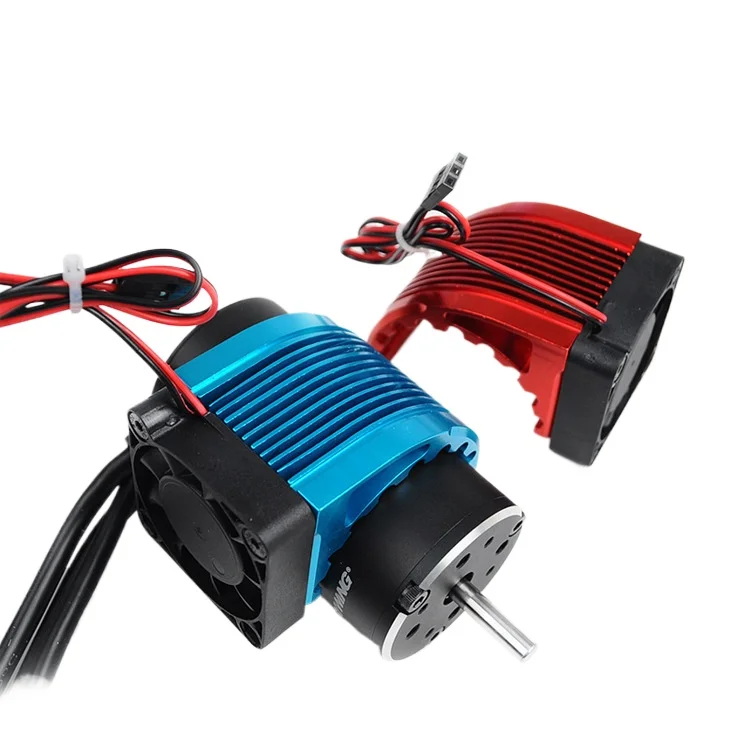 Dissipatore di calore del motore in lega di alluminio CNC 4010 40*40mm Ventola per motore brushless 42mm Hobbywing Leopard Castle 4274 1515 812 T8 4268 4272