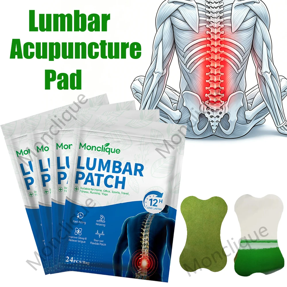 Patch lombaire respirant pour massage du dos, orthopédique, bandage de soutien lombaire, détend le corps, favorise la circulation sanguine, idéal pour le fitness et le bureau
