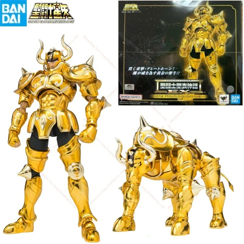 Original BANDAI SAINT CLOTH MYTH EX Saint Seiya Revival Taurus Aldebaran Action Figure  Anime Model Toy In Stock