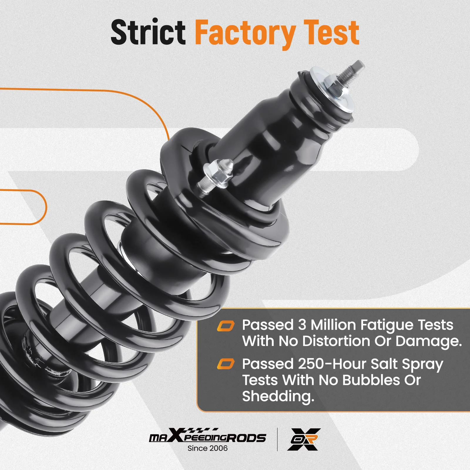 2x Rear Shock Strut w/Coil Spring Assembly For 2002 2003-2006 Honda CR-V 171380L
