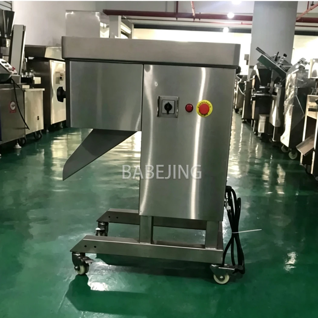 Procesador de Carne Industrial, Rebanadora Comercial, Máquina Desmenuzadora de Carne con Cuchilla de 105 mm para Bar de Snacks