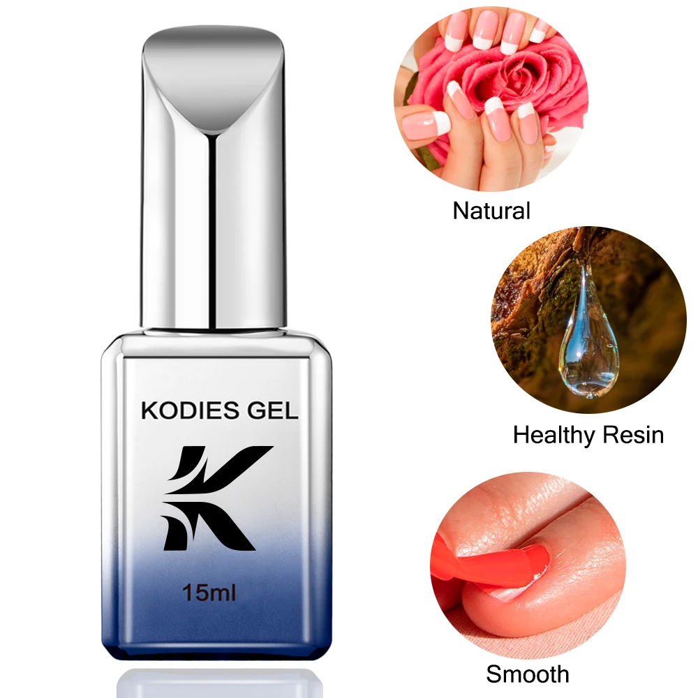 KODIES GEL Fall Gel Nail Polish Halloween Orange Brown Gel Polish 15ML Semi Permanent UV/LED Manicure Winter Hybrid Gel Lacquer