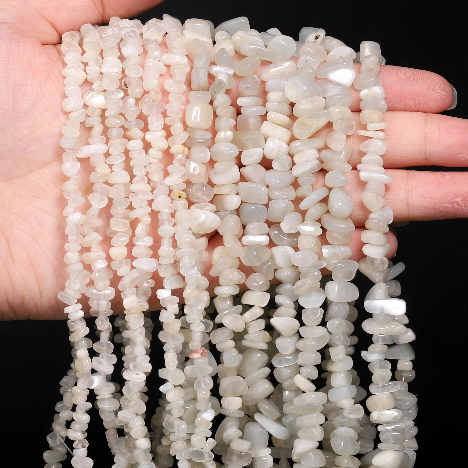 3-5mm 5-8mm Irregular Natural  - Seed Bead Tube recension och pris