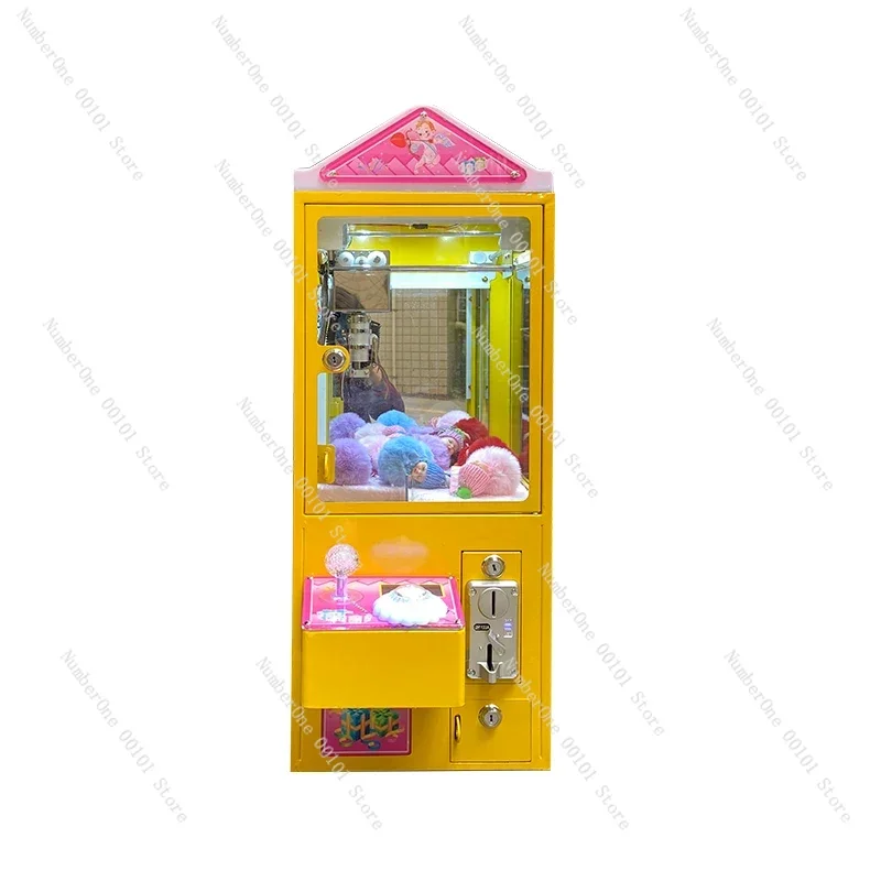 

Boutique Crane Grab Doll Machine Household Clip Candy Machine Clip Crane Machine Small Coin Mini Commercial