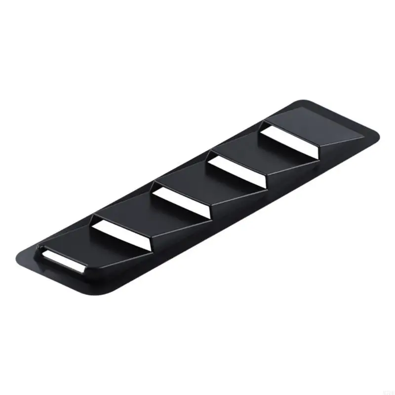 M76E Paar Motorhauben-Lamellenverkleidungen, ABS-Akzentplatten, Haubenverkleidung für Motorhauben-Styling – Detail 10