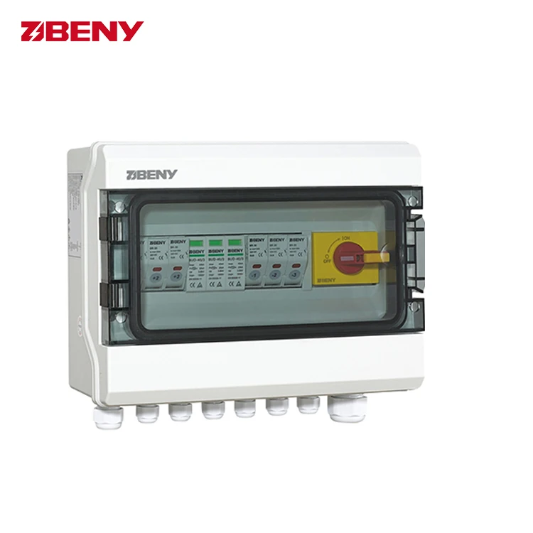 

BENY 1000V 3 Strings Input 1 Output Solar Combiner Box integrated True DC Components