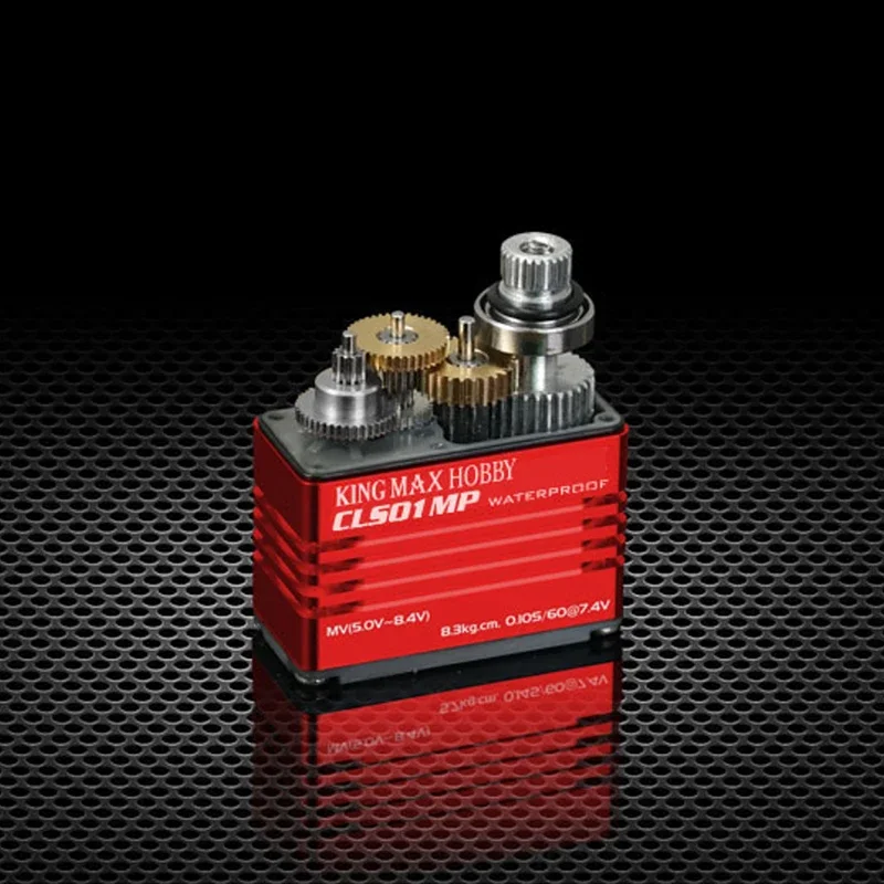 Kingmax CLS01MP 27g 8.3kg Digital Waterproof Mini Servo Metal Gear Multi-Voltage 2BB For RC Aircraft Car