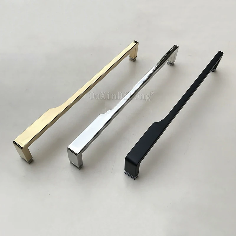 

Durable 304 Stainless Steel Bathroom Sliding Door Handles Shower Cabin Single Glass Door Pulls Handles Hole Spacing 440mm/500mm