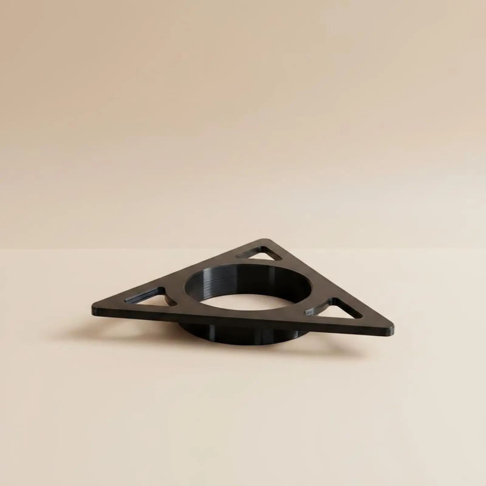 

Portable Espresso Machine Stand Lightweight Triangular Coffee Machine Holder Triangular Coffee Brewing Rack Material