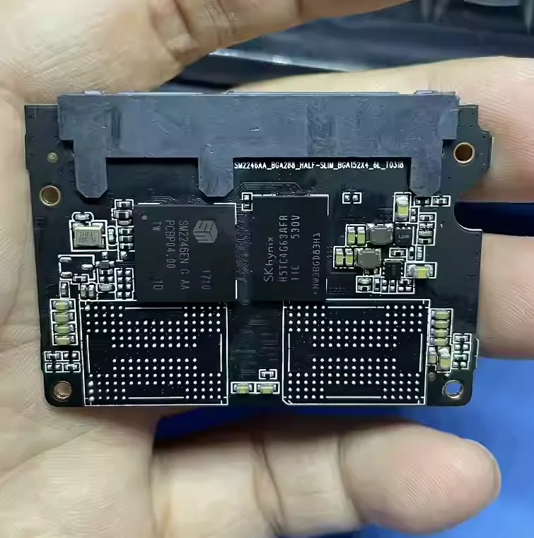 SM2246EN Motherboard SLC MLC Solid State DIY Kit with SATA3, mSATA, and M.2 Interfaces