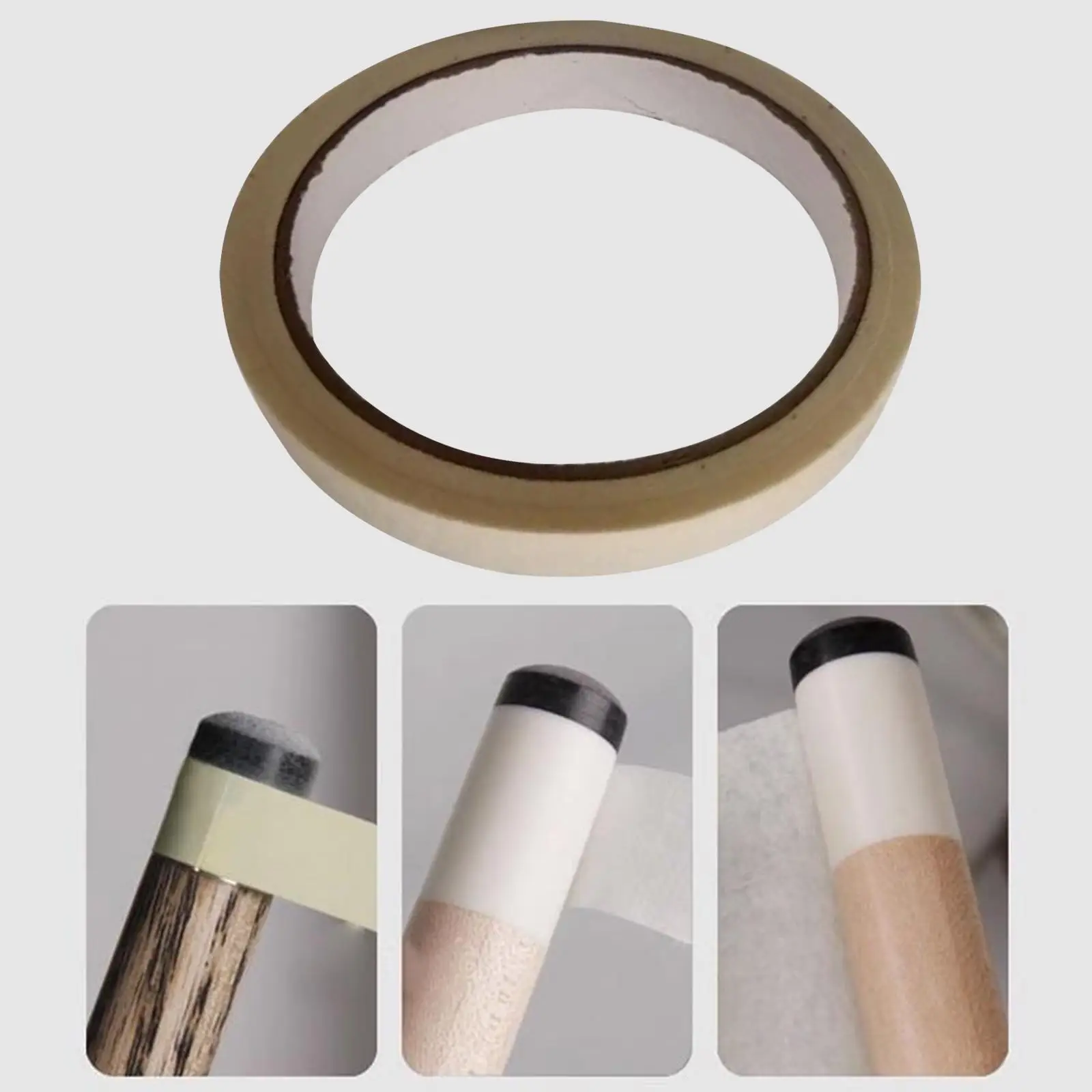 

Инструмент для ремонта наконечника бильярдного кия, аксессуары для бильярдного кия, многофункциональная лента для предотвращения царапин, легкая лента для ремонта бильярдного кия