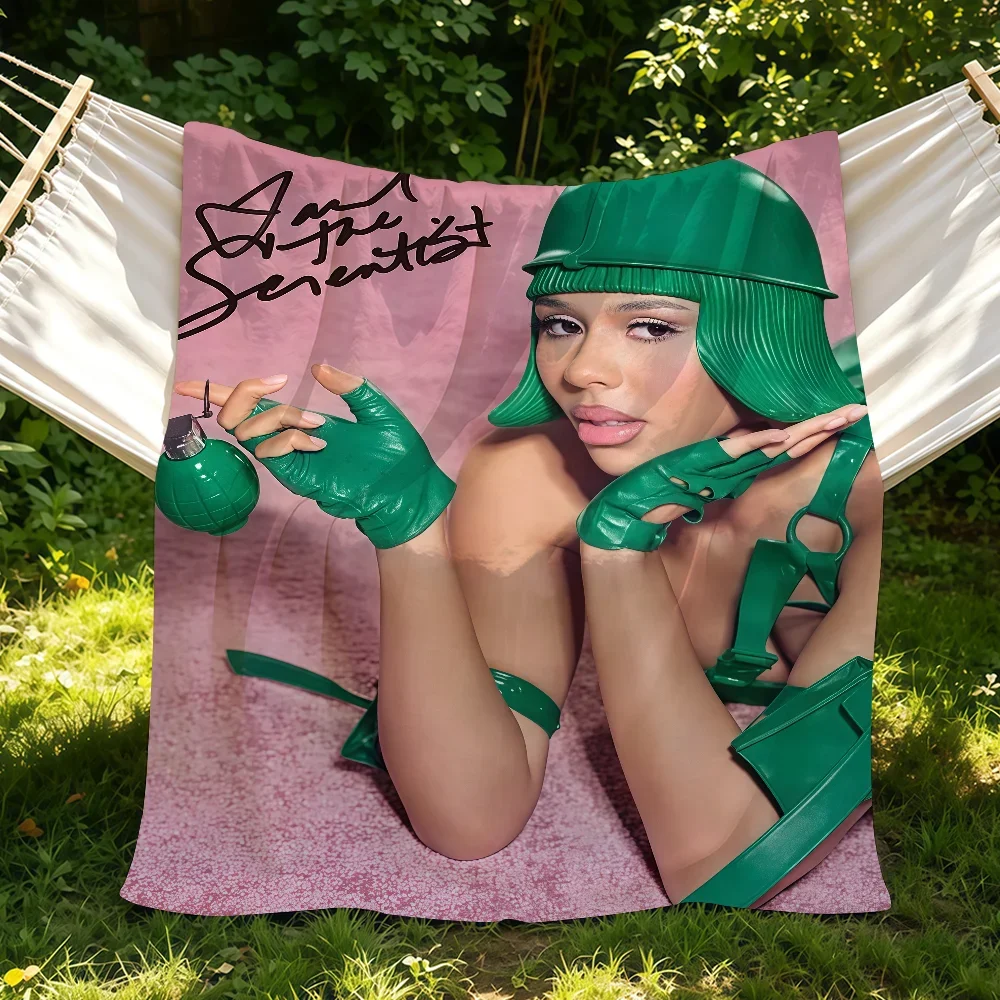 Singer M-mariah The Scientist HEARTS SOLD SEPARATELY Blanket Suitable For Sofas Beds Offices Cars Outdoor Travel