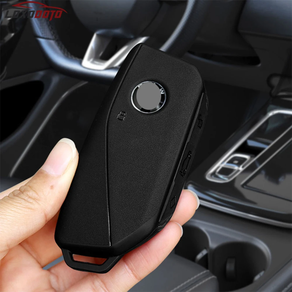 TPU Car Remote Key Case Cover For BMW X1 U11 X7 G07 XM G09 I7 G70 X5 G05 LCI IX IX40 I20 U06 G81 M3 Series 5 7 G60 2023 2024