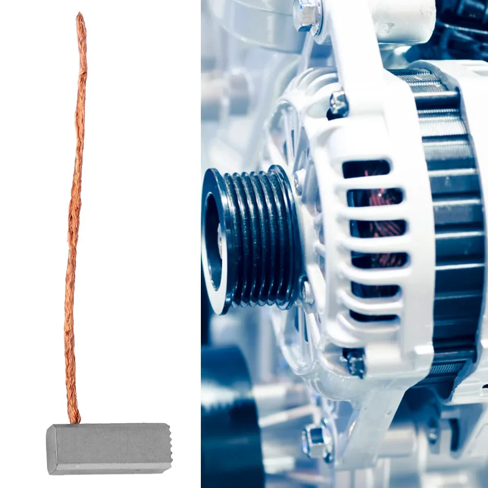 100PCS J420 Miniature Diaphragm Pump Motor Carbon Brush Replacement 6 x 6 x 15mm