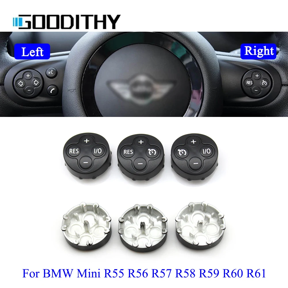 

Car Accessories Multifunction Steering Wheel Buttons Control Switch Trim For BMW Mini Cooper Paceman R55 R56 R57 R58 R59 R60 R61