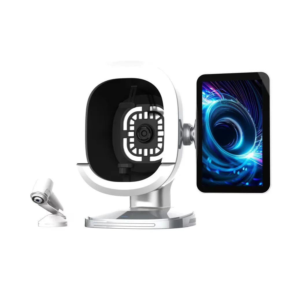 Moji K33 Three Camera Skin Detector Facial Scalp AI Intelligent Analysis 3D Detection Beauty Salon Facial Diagnosis Instrument