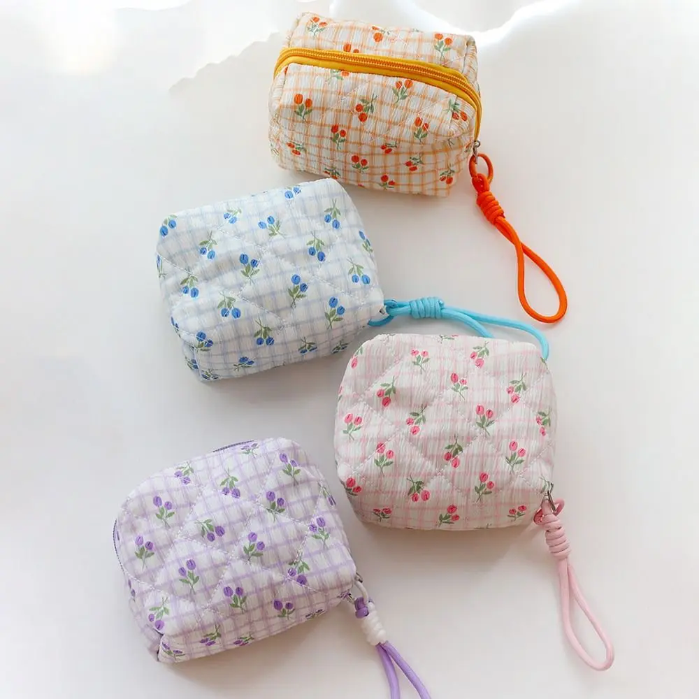 Nieuwe Datakabels Organizer Maandverband Tas Multifunctionele Cosmetische Tas Met Grote Capaciteit Tulp Portemonnee