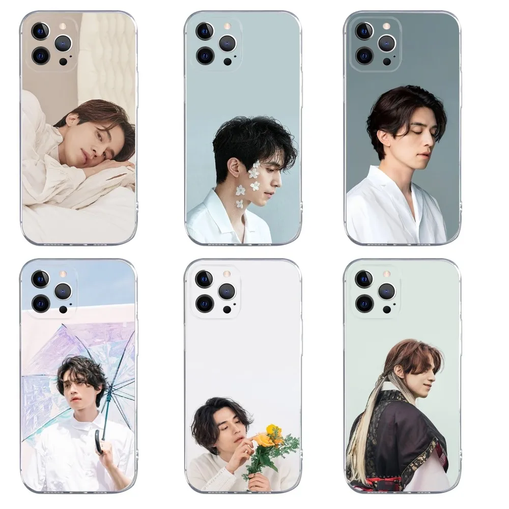 Actor Lee Dong W-Wook Phone Case For iPhone 15 14 13 12 11 Pro Max Xs Xr X 7 8 Plus 12 13 Mini Silicone Clear Cover