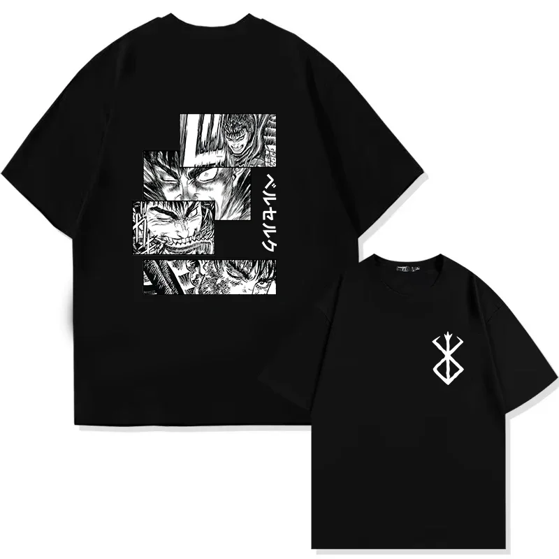Men's Short Sleeve T-Shirt with Print Design from the Anime 