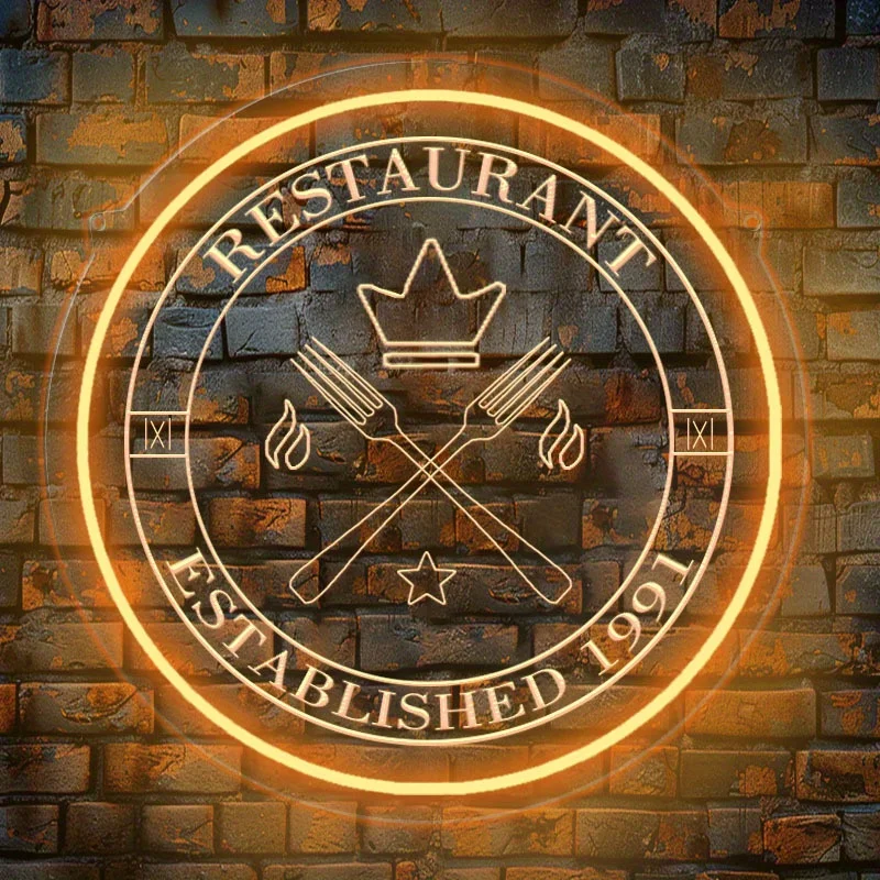 

Изготовленная на заказ светодиодная неоновая вывеска, персонализированное имя, неоновый свет с питанием от USB, несколько шрифтов, можно использовать для украшения стен в ресторане, светильники