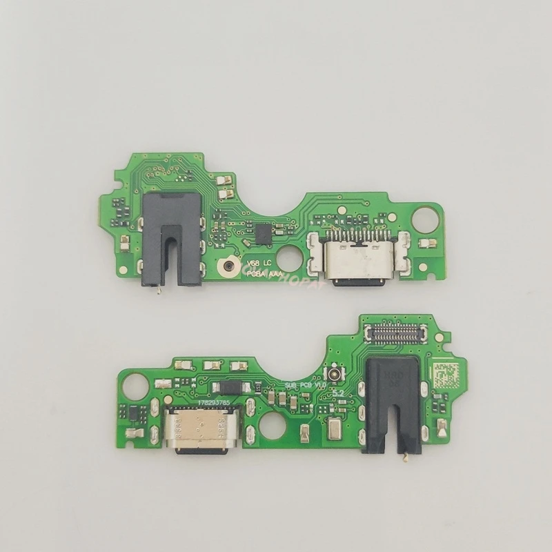 For Tecno Spark 20C BG7 BG7n USB Dock Charger Port Plug Headphone Audio Jack Microphone Charging Board With IC