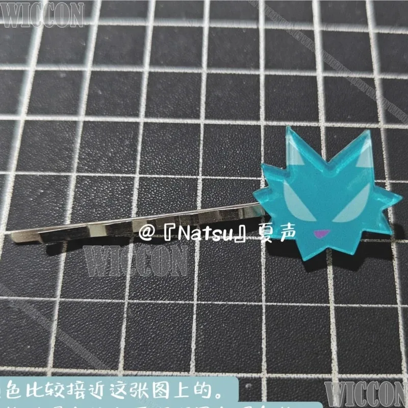 CyIvan R6 Hairclip Alien Stage Cosplay Cute Kawaii Prop Headwear Pink Flower Till Hairclip Halloween Carnival Gifts Man Customiz