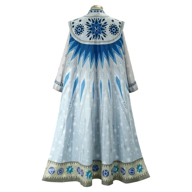 

x;3,c'5\b/King Magnifico Asha Cosplay Costume Anime Coat Belt Cloak Set Outfits Adult Men Halloween Carnival Disguise 5'g,7\j'8/
