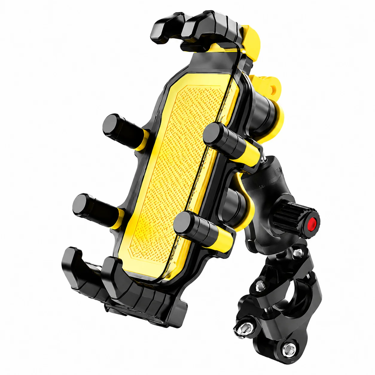 Motorcycle Phone Holder Octopus Shockproof Handlebar Mount 360° Rotating GPS Navigation Bracket for E-Bike Scooter Bicycle