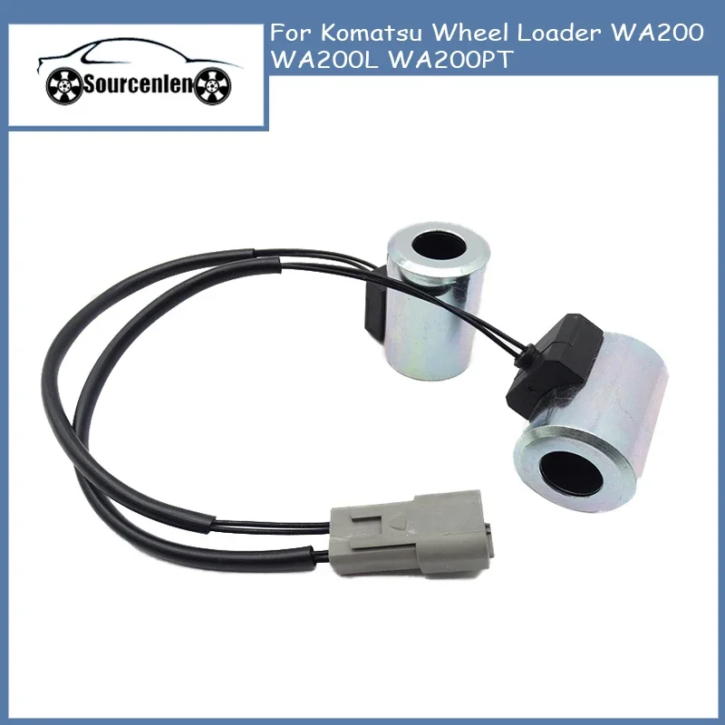 Solenoid Valve UC1026011625 For Komatsu Wheel Loader WA200 WA200L WA200PT UC4020757708