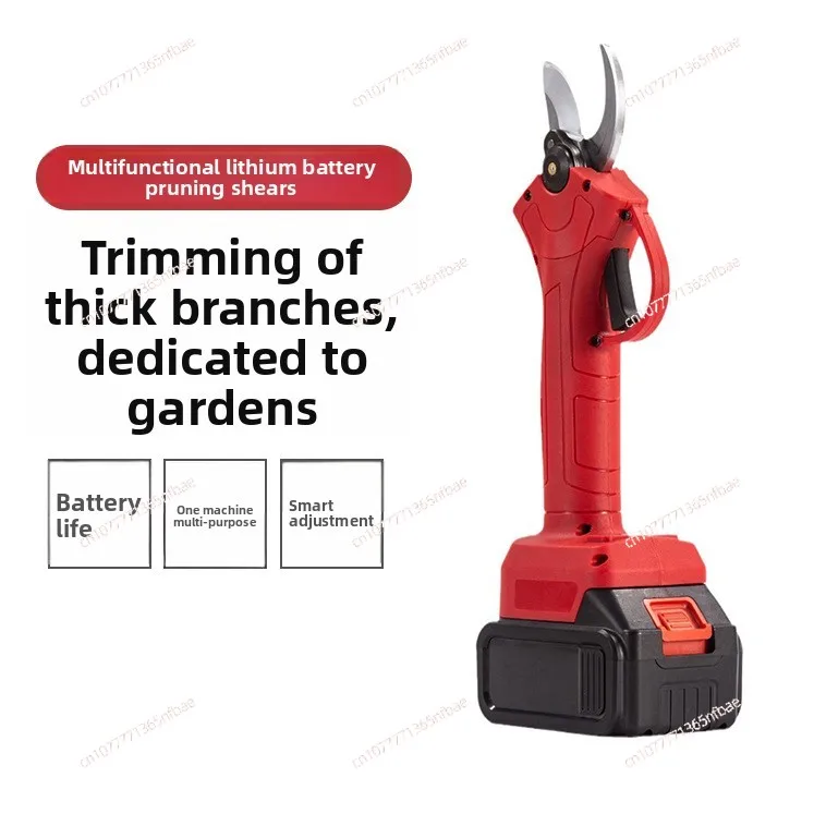 

Cordless Electric Pruning Shears with Lithium Battery Powered, Garden Branch Cutter Trimming Tool for Yard Plant Prune