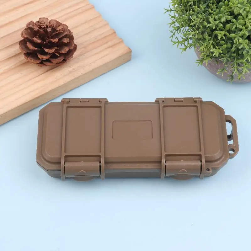 Folding Knife Storage Box Durable Shockproof Camping Box Sealed Carry Box Wear Resistant Sealed Storage Box Equipment Dry Box