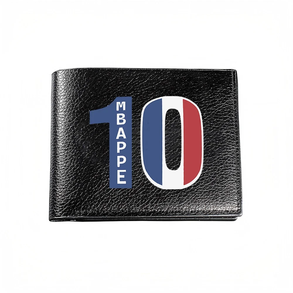 Mbaape 10 France Flag Design Men Wallet Card Holder Casual Business Fashion Print Style Accessory