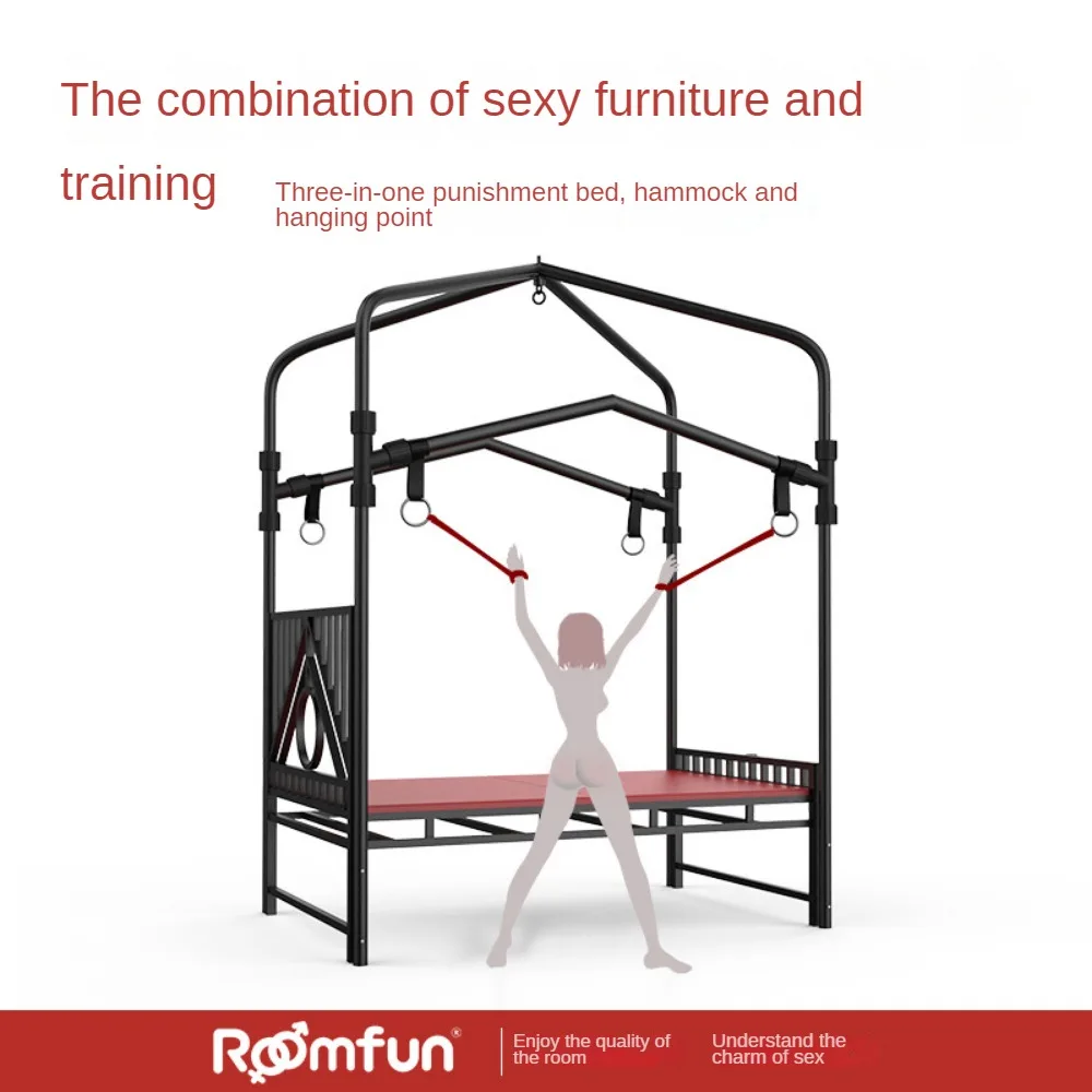 Bdsm Large Multifunctional Training Bed Sex Furniture Alternative Stimulate Adult Toy Erotic SM Set Sex Toys for Couples Women