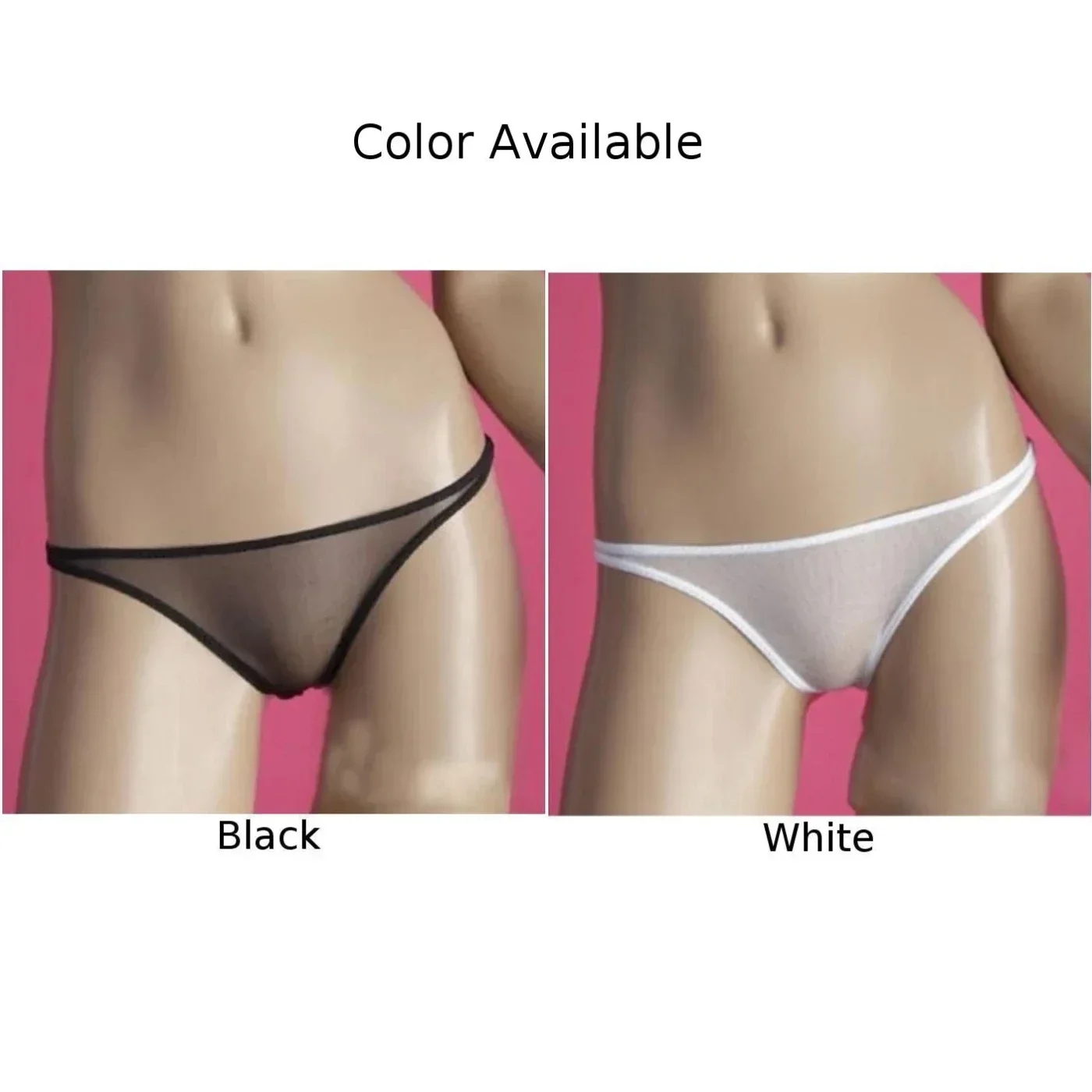 Ladies Sexy Mesh Low Rise Breathable See Through Underpants Shorts Ultra Thin Transparent Briefs Thong Underwear Panties