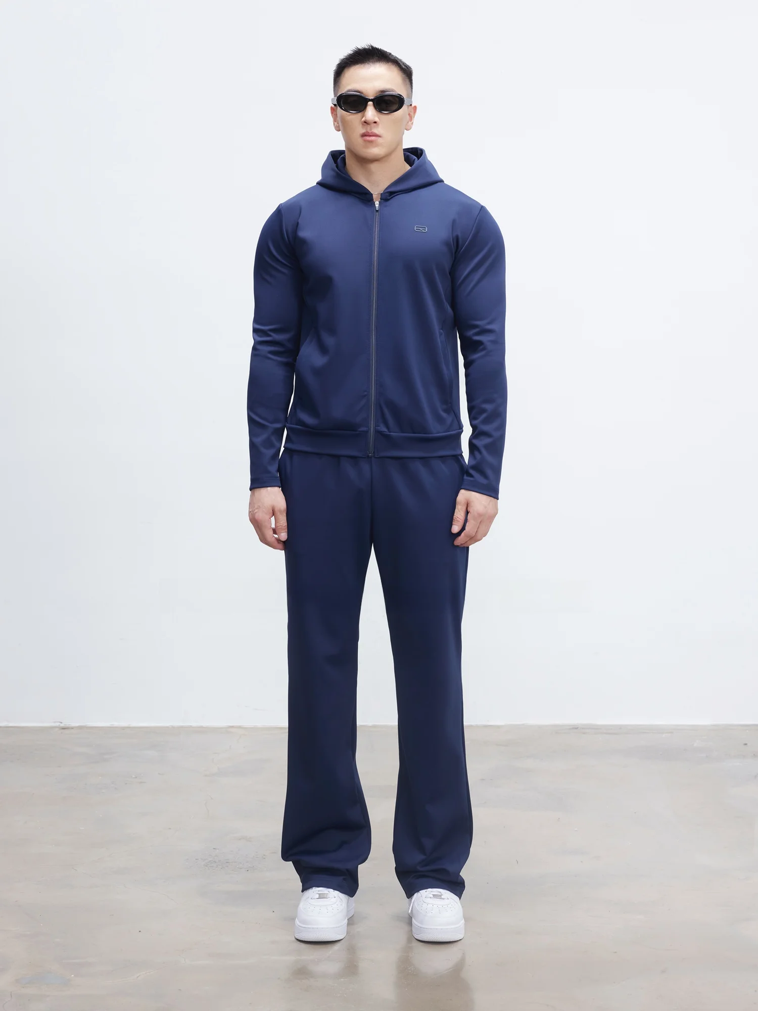 

Комбинезон для фитнеса с капюшоном на подкладке, молодежный спортивный костюм Long Sve, облегающая спортивная одежда, осенне-зимние брюки