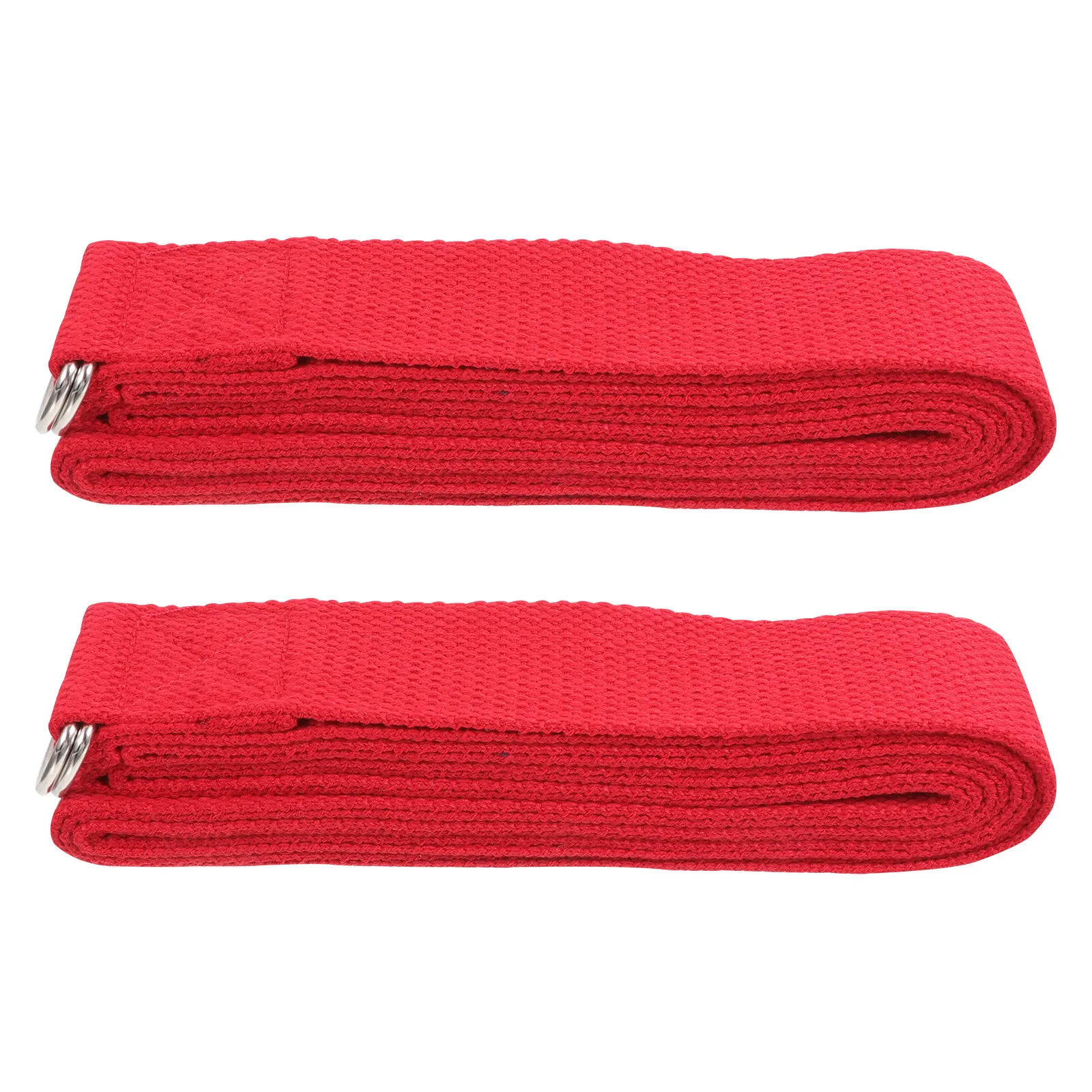 Professional Yoga Strap for Stretching Flexibility Training and Posture Correction Strong Polyester Cotton Material