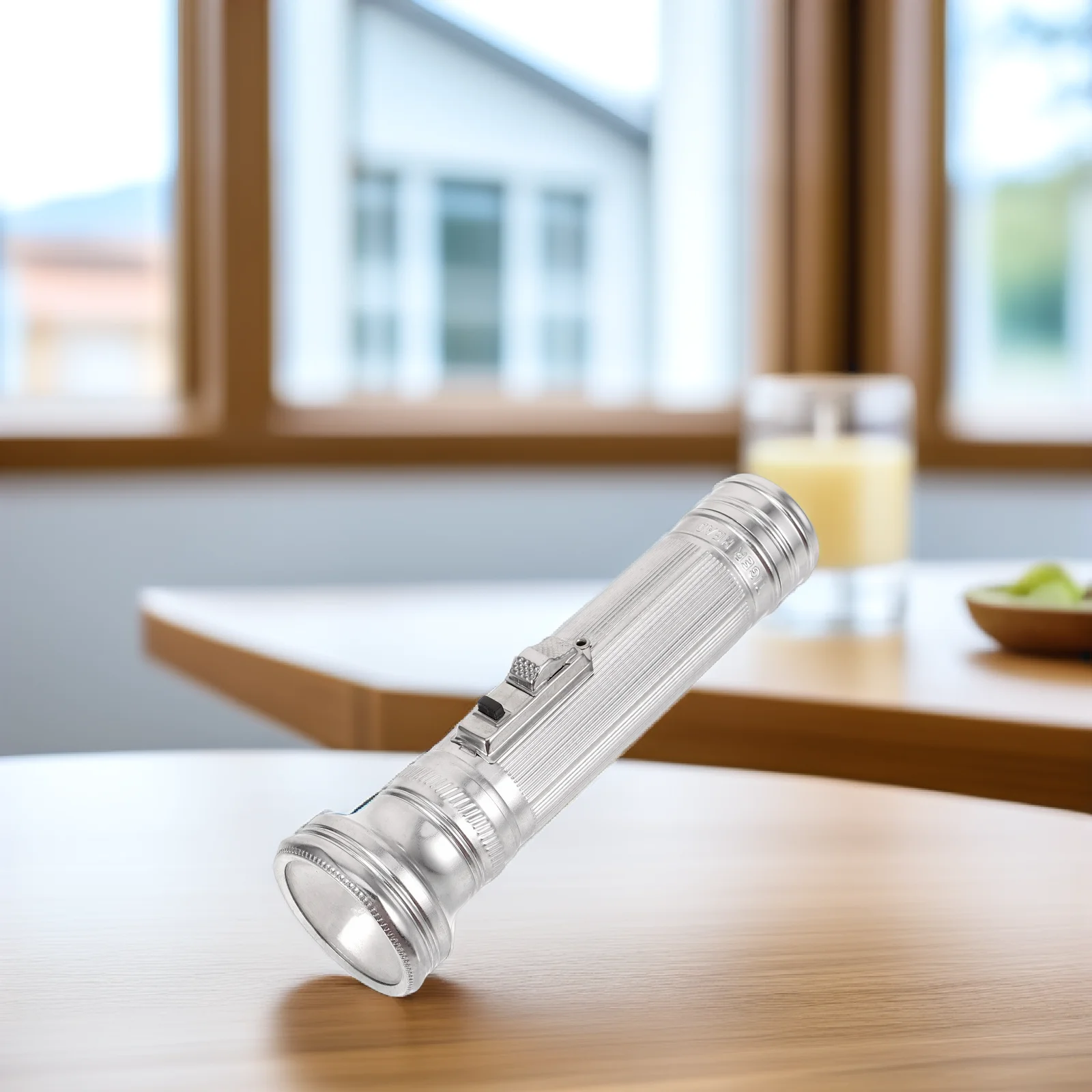 

Metal Flashlight Vintage Style Small Portable Outdoor Camping Light for Adventure and Long-Lasting Illumination Use