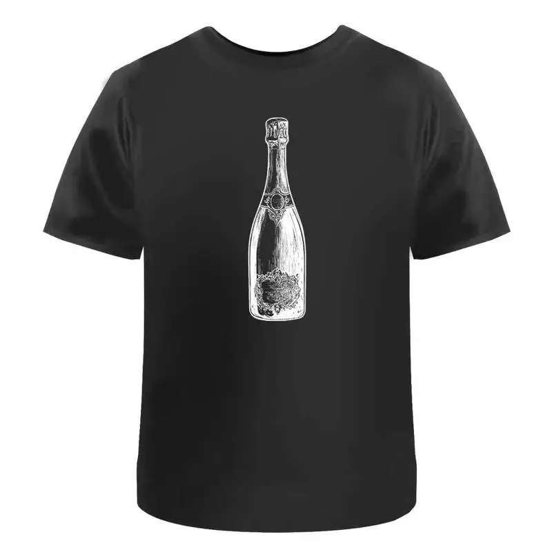 

Sparkling Wine Bottle' T Shirt 100 Cotton S Xxl Ta051675
