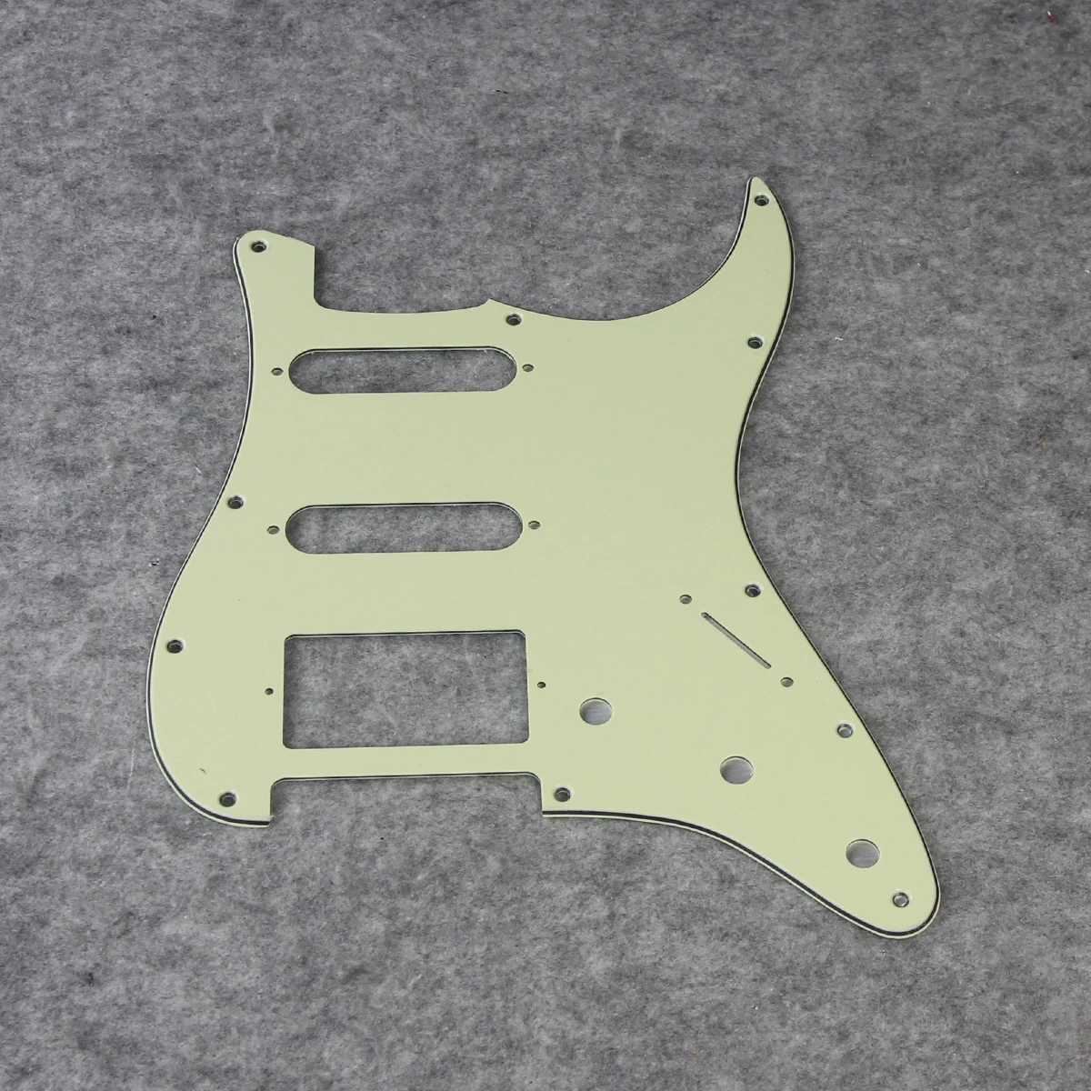 FLEOR 11-Loch HSS Gitarren-Schlagbrett, 3-lagig, PVC + Schrauben für American ST SSH E-Gitarre, Teile, Schlagplatte, Ersatzteile – Detail 10