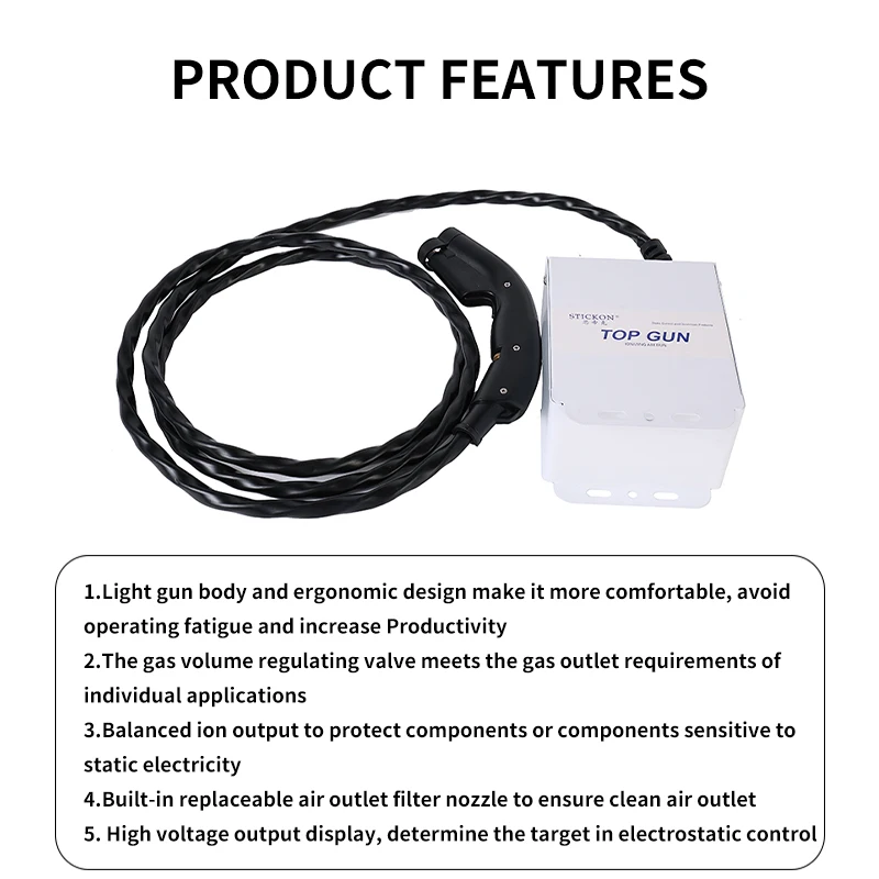 ST303A  ion air air filter, fire protection design, anti-static ion generator, suitable for equipment
