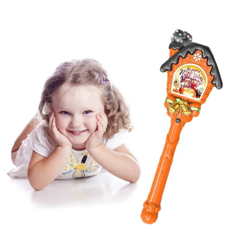 

New Halloween Light-emitting Toys Children Party Cosplay Dress Up With Light Music Magic Wand Toys Halloween Gifts
