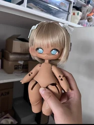 子供のためのBJDミニ人形,誕生日プレゼント,手作りの装飾品,女の子のためのおもちゃ,13cm, 8cm,送料無料