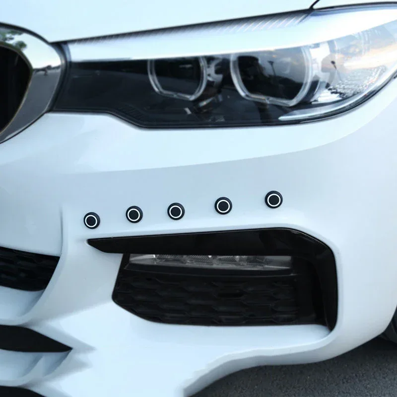 10Pcs Car Body Dots Bumper Stickers DIY Door Cushion Shock Absorbing Pads Anti-Scratch Exterior
