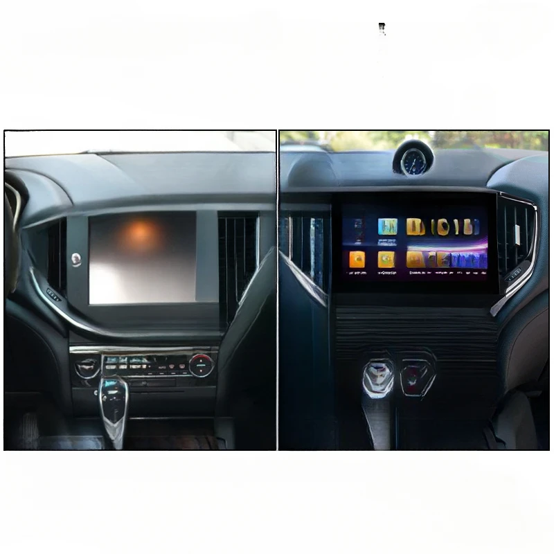 For Maserati Ghibli 2013-2016 9inch Android Central Control Smart Screen Navigation All-in-One CarPlay