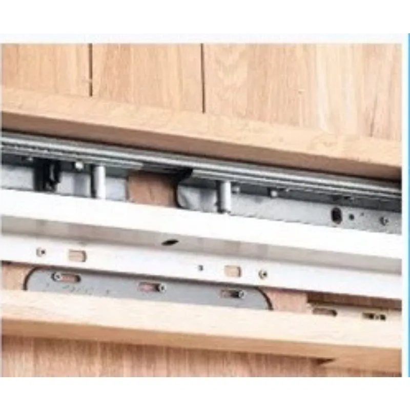 for Automatic Lifting Slide Rail for Dining Table Telescopic Folding Track with Flip Top Mechanism Steel Wire Guide Rail System
